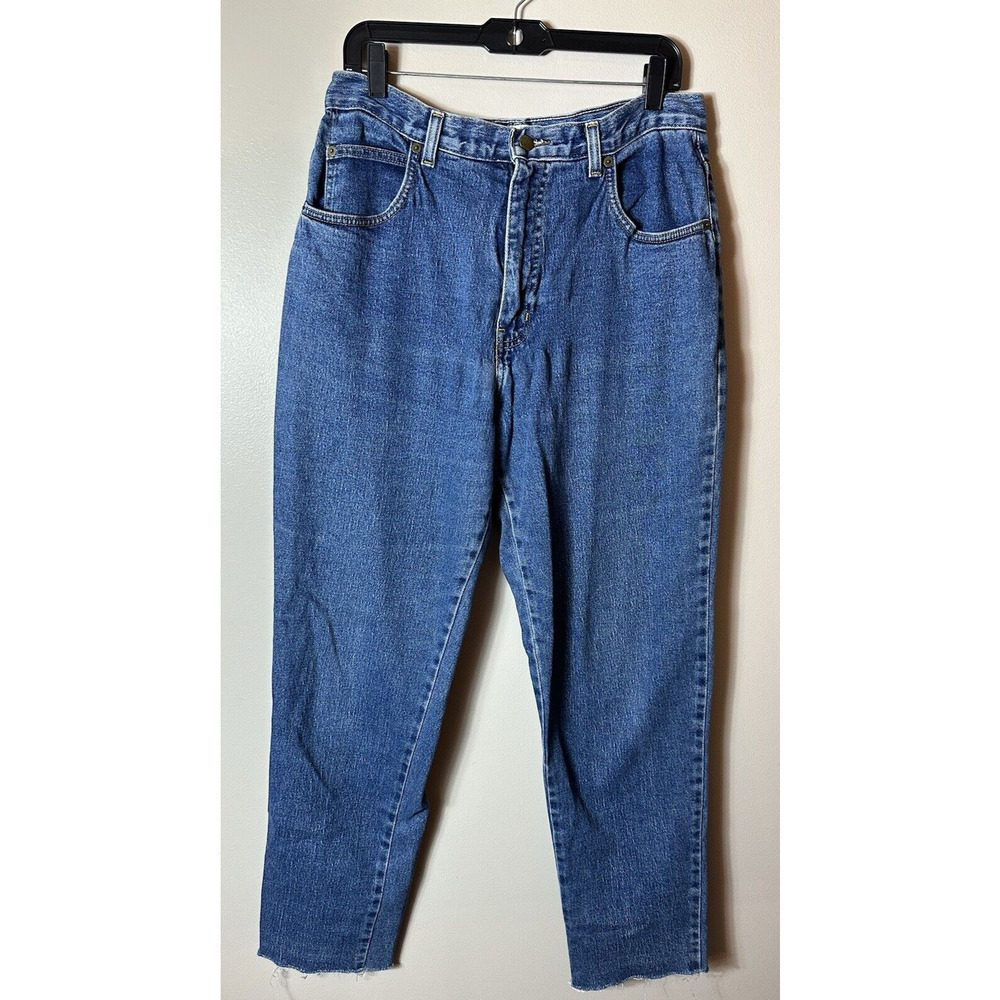French Dressing Jeans Womens 14 Blue Denim Cowgirl Western‎ Wear Straight 67416K